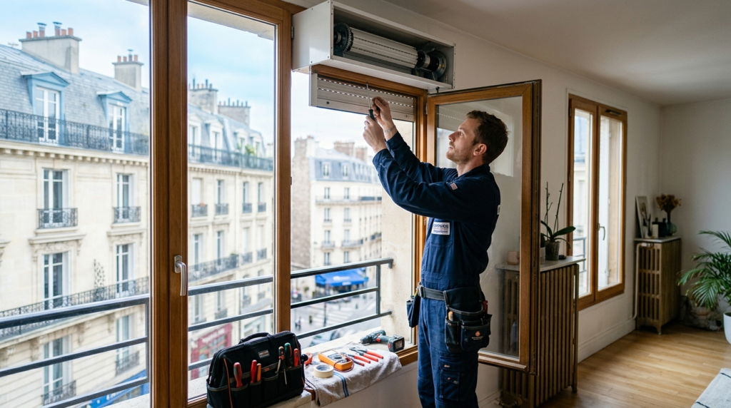 Réparation de volets roulants à Paris